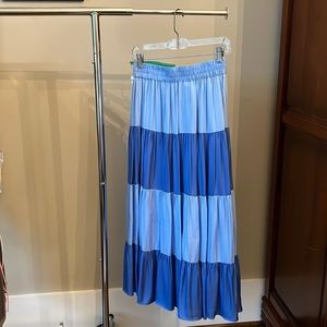 Emily McCarthy Blue Maxi Skirt XS
